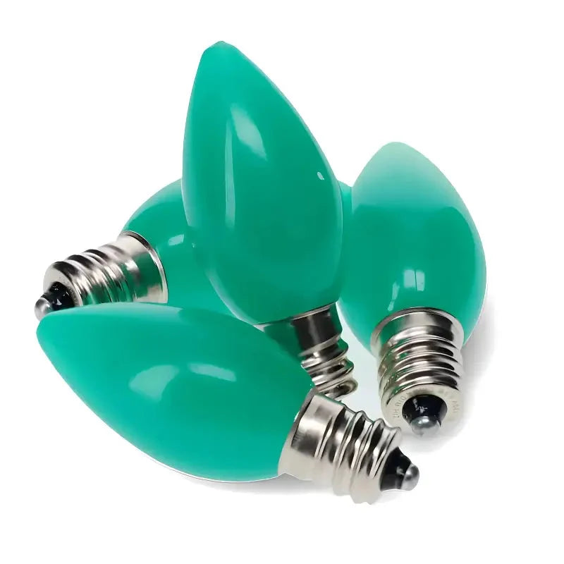 C7 Green Smooth ProCore® LED Christmas Light Bulbs