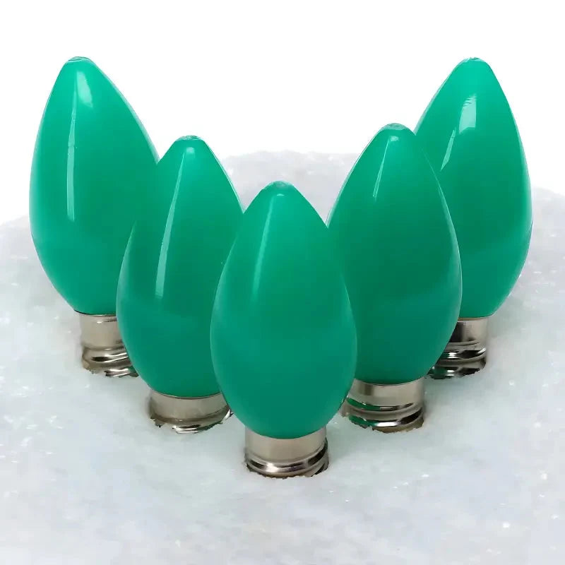 C7 Green Smooth ProCore® LED Christmas Light Bulbs