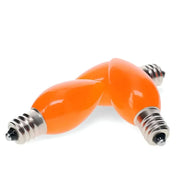 C7 Orange Smooth ProCore® LED Christmas Light Bulbs
