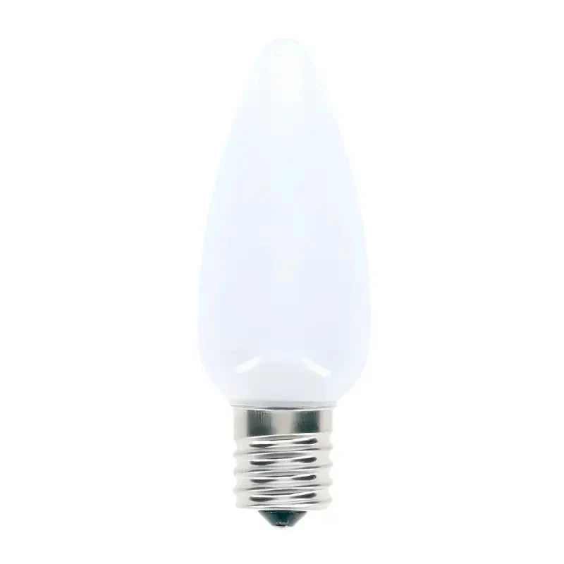 C9 Cool White Smooth ProCore® LED Christmas Light Bulbs