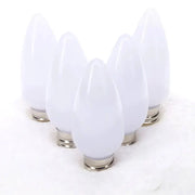 C9 Cool White Smooth ProCore® LED Christmas Light Bulbs