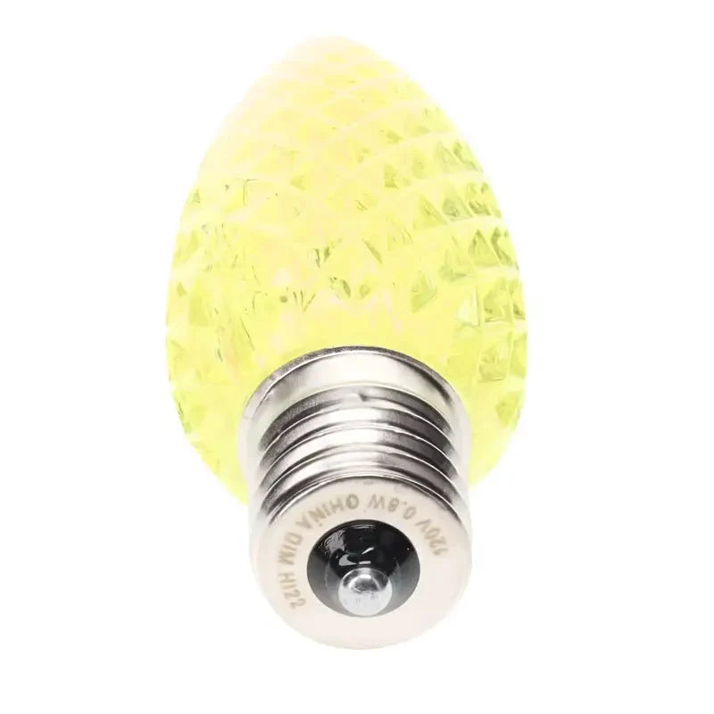 C9 Gold Faceted ProCore® LED Christmas Light Bulbs