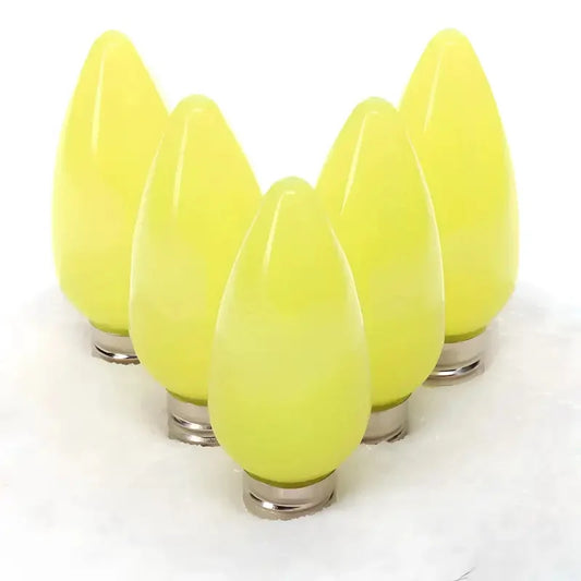 C9 Gold Smooth ProCore® LED Christmas Light Bulbs