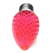 C9 Pink Faceted ProCore® LED Christmas Light Bulbs