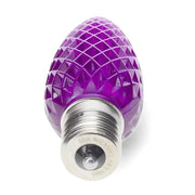 C9 Purple Faceted ProCore® LED Christmas Light Bulbs