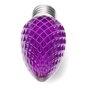 C9 Purple Faceted ProCore® LED Christmas Light Bulbs