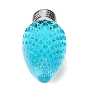 C9 Teal Faceted ProCore® LED Christmas Light Bulbs