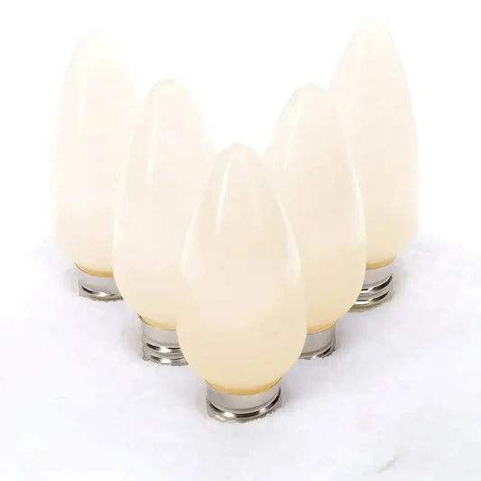 C9 Warm White Smooth ProCore® LED Christmas Light Bulbs