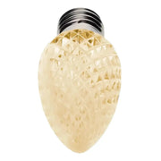 C9 Warm White Twinkle Faceted ProCore® LED Christmas Light Bulbs