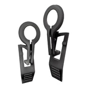 Clips, TuffClips Wedge Clip C9 Christmas Light Clips, Pack of 100 - Black