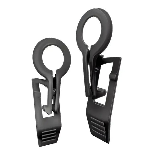 Clips, TuffClips Wedge Clip C9 Christmas Light Clips, Pack of 100 - Black