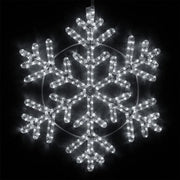 24" LED 42 Point Snowflake, Cool White