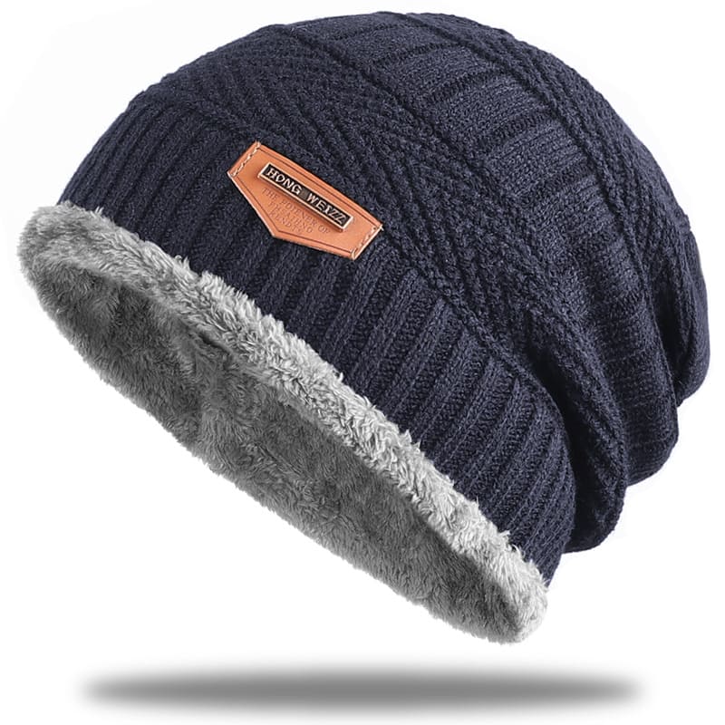 Hong Weizz Knitted Lined Beanie