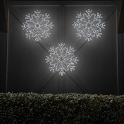 24" LED 40 Point Snowflake, Cool White