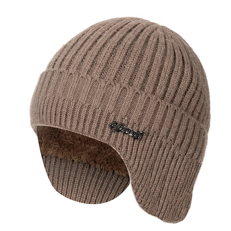 Sport Winter Earflaps Lined Bomber Beanie