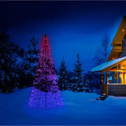 Twinkly App Controlled RGBW 3D Light Show Tree, 300 Bulbs, 6.5 Feet Tall