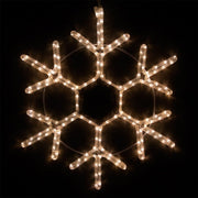 20" LED 18 Point Snowflake, Warm White