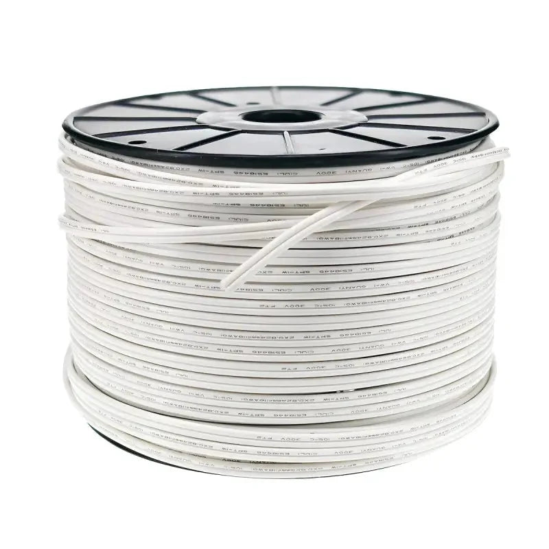 Wire, Zipcord 18 Gauge SPT1, 500', White